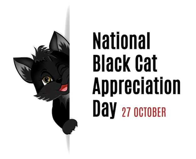 When Is National Black Cat Appreciation Day